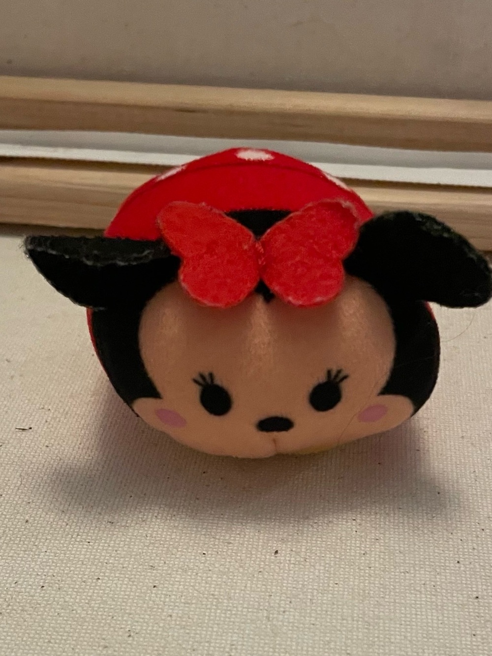 Disney Tsum Tsum Minnie Mouse Plush Red Outfit Mini Collectible Stuffed Animal